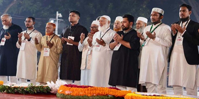 ভাষা শহীদদের প্রতি শ্রদ্ধা জানালেন বিরোধীদলীয় নেতা ডা. শফিকুর রহমান 